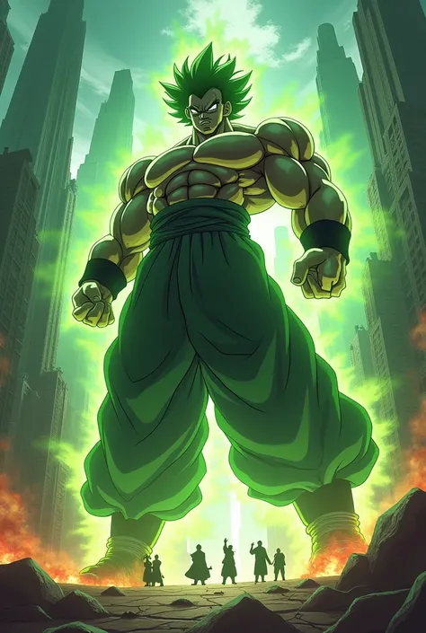 Broly de dragon ball z dans lunivers de          bleach