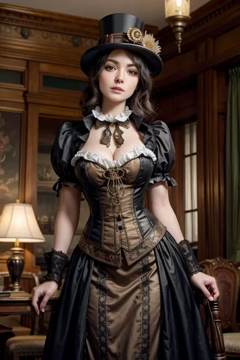 lady steampunk victorian