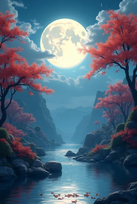 A full moon beautiful scenery mid autumn festival no people
