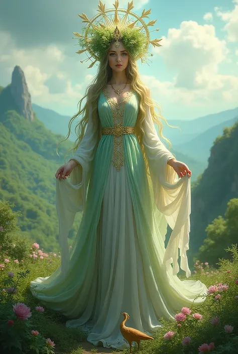 A goddess of the earth