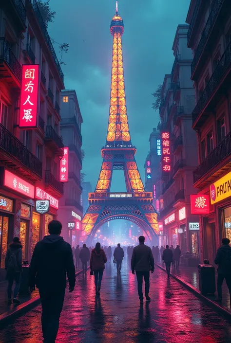 🎨 Dive into a reimagined Paris, where the Eiffel Tower meets the raw energy of a city in full motion. 🌆 Neon bursts and punk vibes collide to capture the chaotic beauty of Parisian cobblestone streets 🚋✨. Every detail is a visual explosion, a tribute to th...