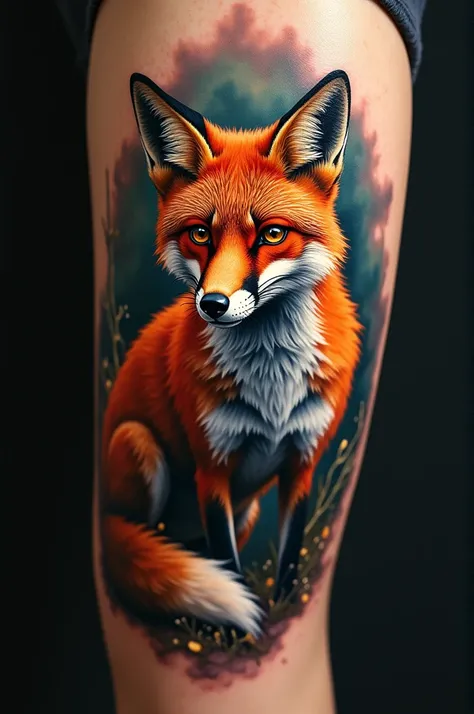 Fox tattoo 