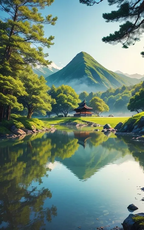 Very beautiful meditative landscape、Soothing scenery、Healing scenery、Mysterious Landscape、Spectacular natural scenery