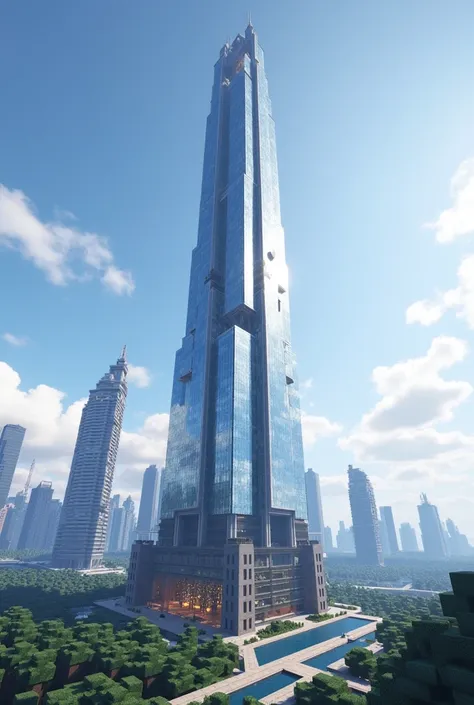 Modern skyscraper minecraft