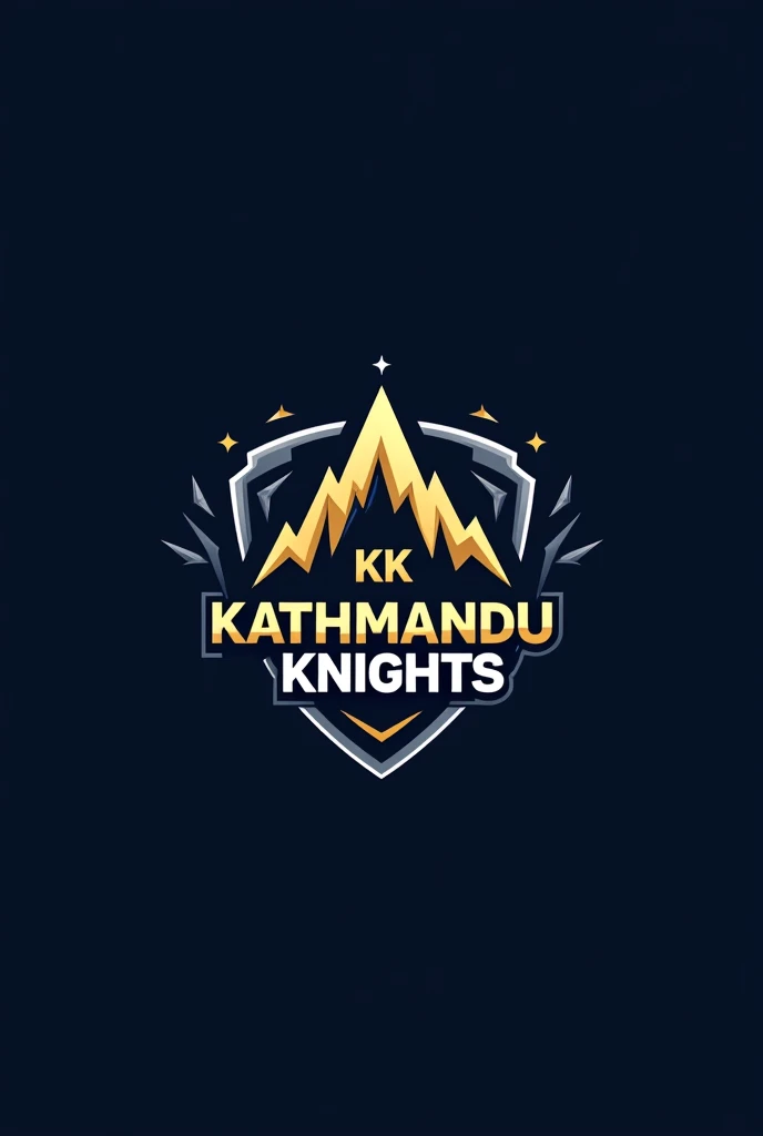 Unique Logo Design Concept for Kathmandu Knights
1. Main Emblem:

Shape: Instead of a traditional knight’s helmet or shield, use a stylized mountain peak (symbolizing the Himalayas) combined with a modern knights silhouette. This ties in with the local geo...