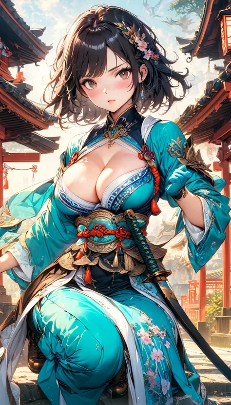 best quality,4k,8k, highres, masterpiece:1.2), extremely detailed eyes, extremely detailed body, (large masterpiece digital art), (detailed manga illustration), (detailed line art), ((perfect anatomy)), (intricate details:1.3), (ultra-detailed:1.3), (illus...