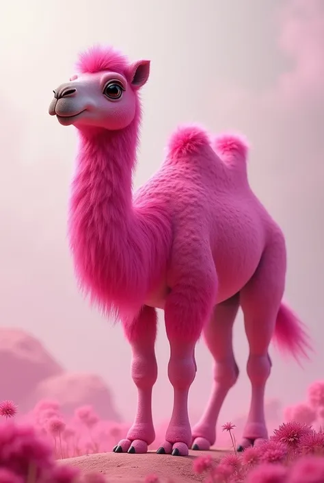 Fuchsia pink camel
