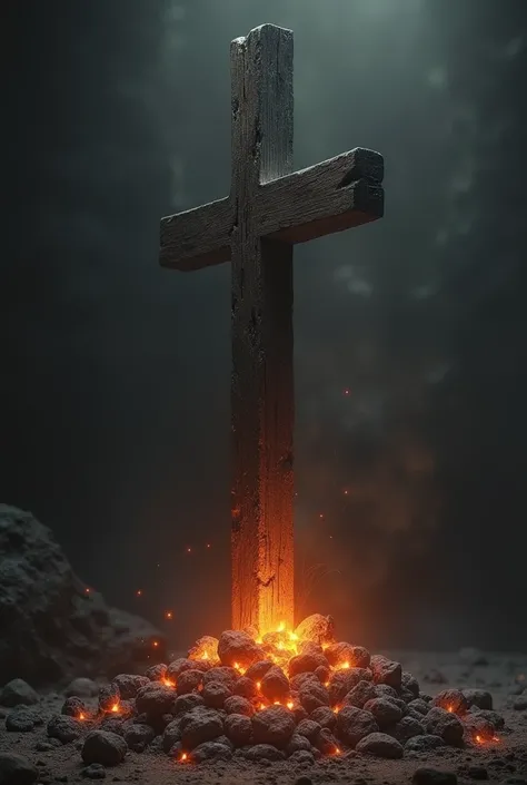 A Christian image for a stake called a burning coal