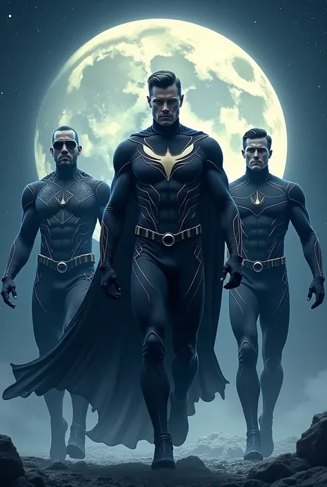 New superhero costumes for men inspired by the moon