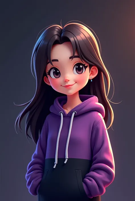 The icon design was a mix of updated and cartoon-like design but a mix with the realistic with a young-looking character., long dark brown hair, purple and black hoodie, and a very friendly smile. Its appearance was quite simple., but it had some nuances t...