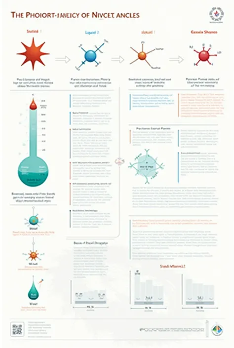 create an infographic about the phase changes of matter
