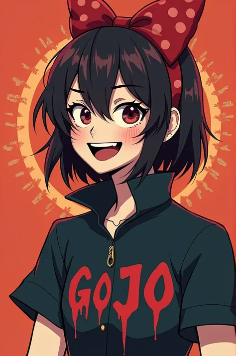 I dont care Gojo logo for Tiktok with Gojo 