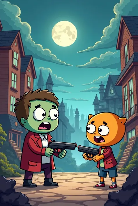 Amazing world of gumball with gun 