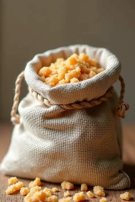 Packed in a bag with coconut sugar