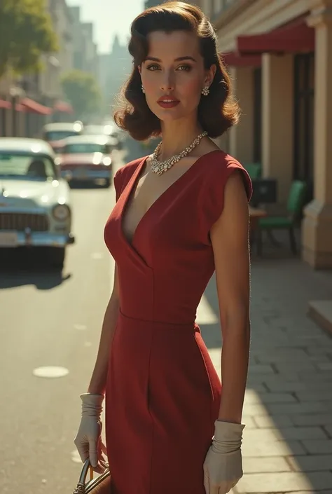 A woman from the 1950s