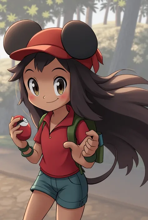 Disney characters  as Pokémon trainers