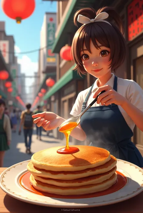 100 yen pancakes