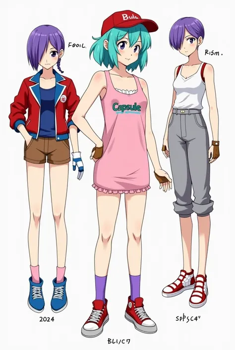 Throughout the entire series, Bulma has changed her appearance more than any other character, going through a total of 18 different hairstyles. Her hair color varies between appearances, having been colored purple, blue, and turquoise. Her hairstyle was sh...