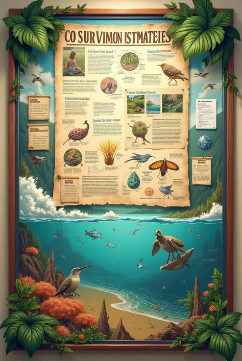 Bulletin board ideas about species survival in climate change 