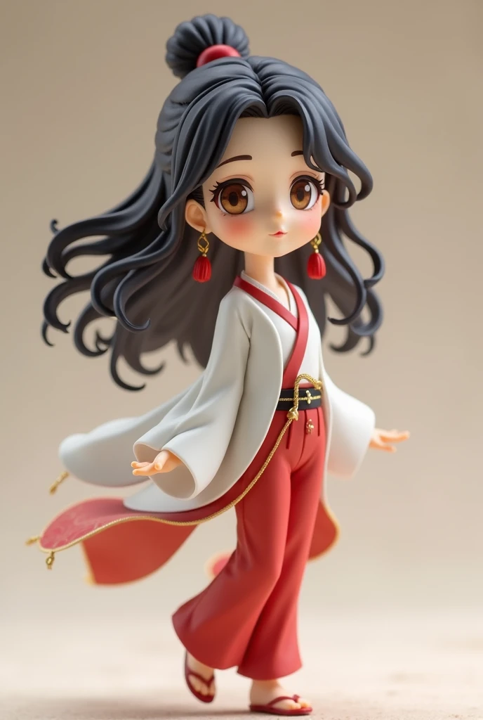 Nendoroid Wind, beautiful girl, Asian Woman ,whole bodyを含む人物 ,whole body ,Wearing pants