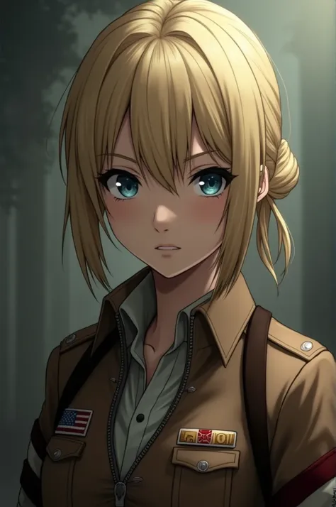 annie leonhart from anime attack on titan  