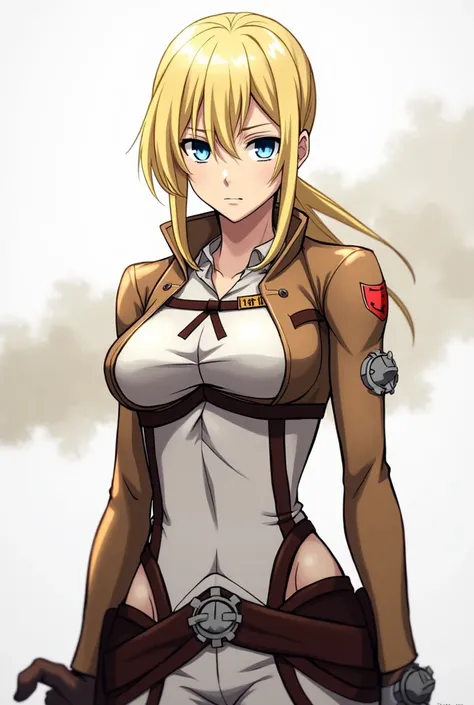 annie leonhart from anime attack on titan, drawing studio MAPPA,  