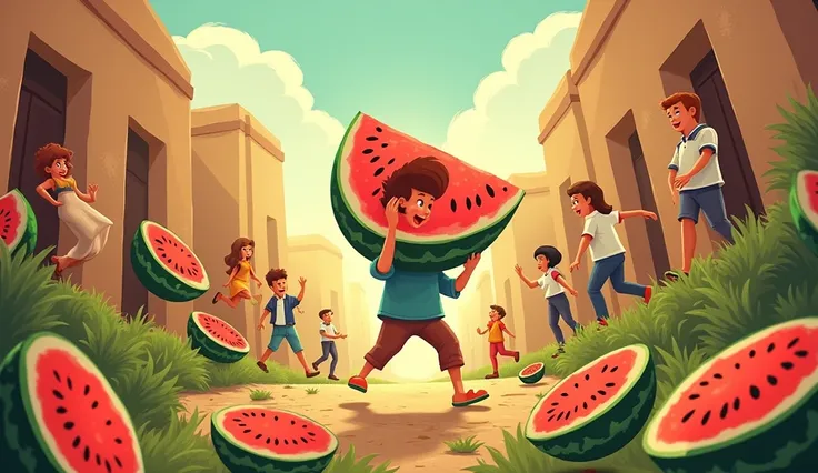 Sunt fericită that I eat (that I eat)
A watermelon, un pepene
Sunt fericit that I eat (that I eat)
A watermelon, a seedless watermelon, fericit
We dance in time, time
We dance in time, time
So bye, bye!
Plecăm, we are ready to travel în time, time
We dance...