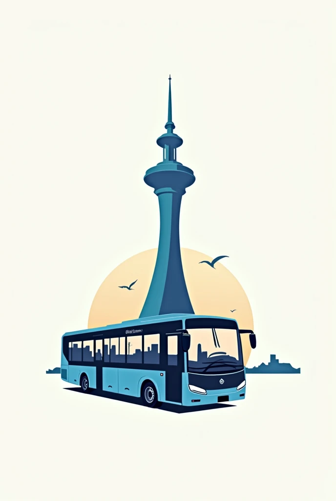 GJ logo，Quanzhou Bus，East-West Tower Elements