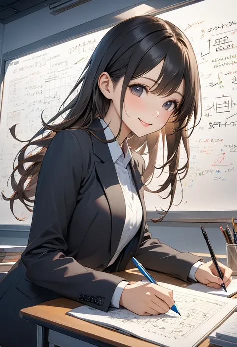 8K resolution, ((top quality)), ((masterpiece)), ((super detailed)), top quality, super detailed 8K illustration, smiling girl in business suit, Japanese
Animated Character Design, Masterpiece, High Resolution, Highly Detailed and Depth Background, Dynamic...