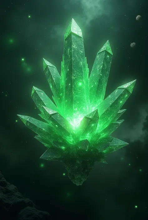 An image of a kryptonite from the krypton galaxy