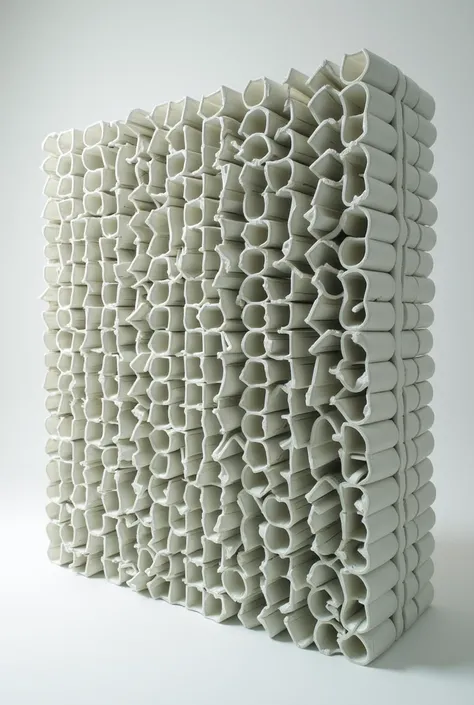 Plastic Bottles: Cut and assemble them into panels or dividers for cabinet