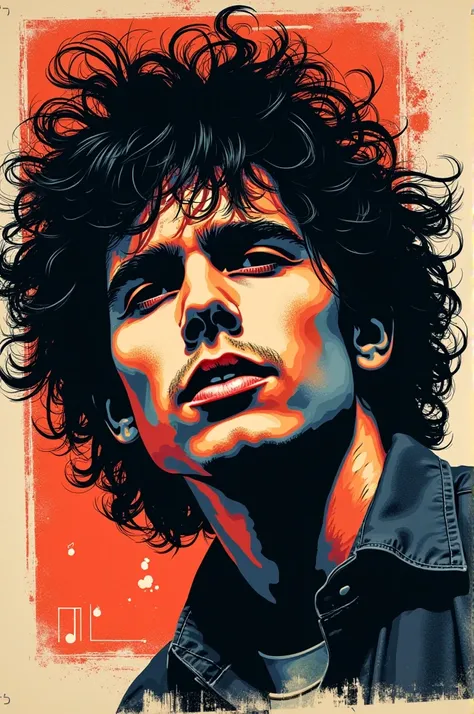 Create a silkscreen of the singer Paulo Londra Easy