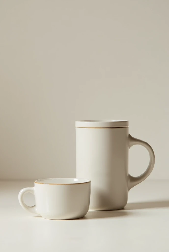 Create a ceramic mug that has half cover incorporated (cant open) so that the water doest spill and that has a small hole on the top found in the half cover where you can drink directly or insert a straw. 