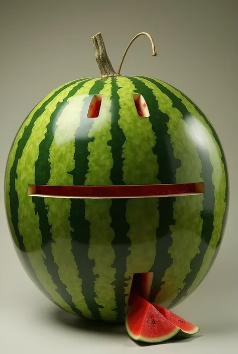 Create a huge watermelon, Now turn that watermelon into Shakira&#39;s tits