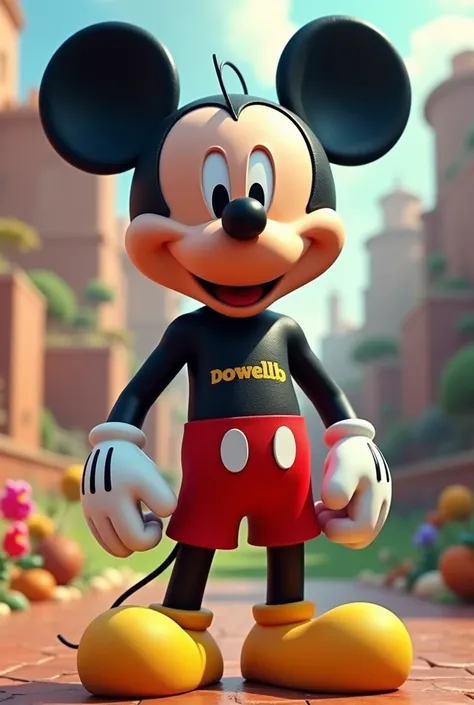 Mickey Mouse fused with Cristiano Ronaldo 