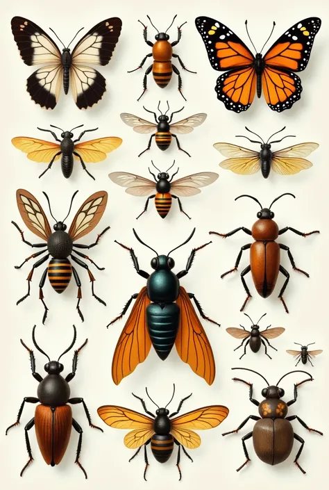 images of various insects 