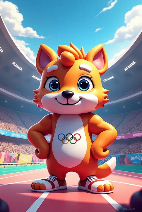 An Olympics mascot that represented the "no addiction"