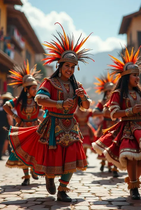 Dance caporales Bolivia 