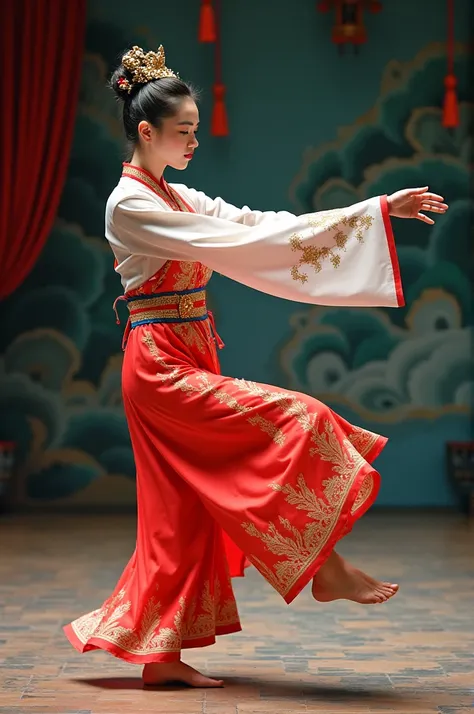 Certainly! Here’s a prompt for a creative project related to Chinese folk dances:

**"Explore the rich tapestry of Chinese folk dances, each unique to its region and culture. Create a presentation that highlights three distinct Chinese folk dances, delving...