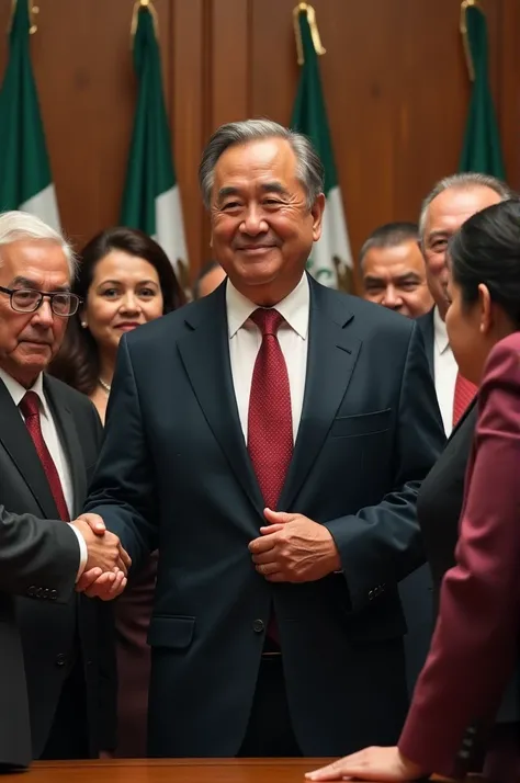 President Lopez Obrador returning to work the teachers who were fired 