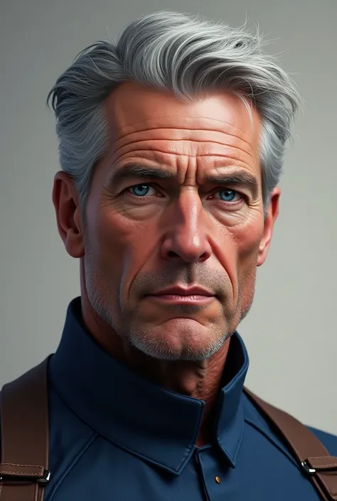 Steve Rogers with gray hair