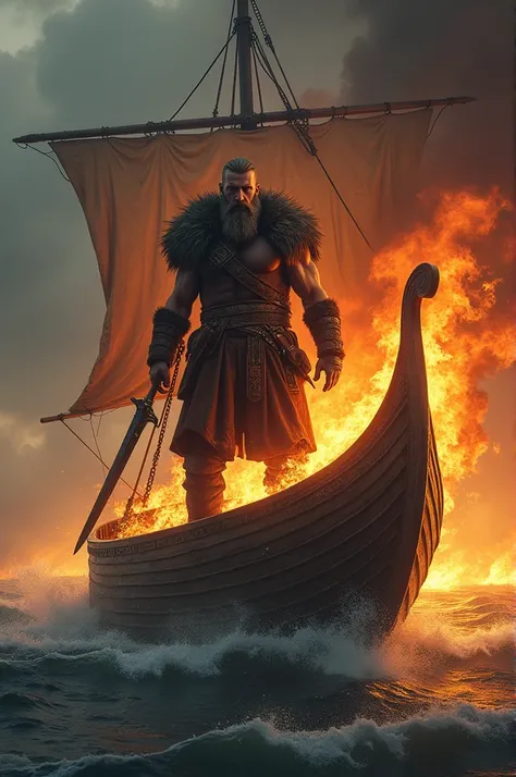 Viking popular saying " burn the boat"