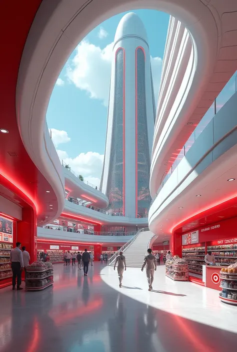 Future Target store in the year 8000