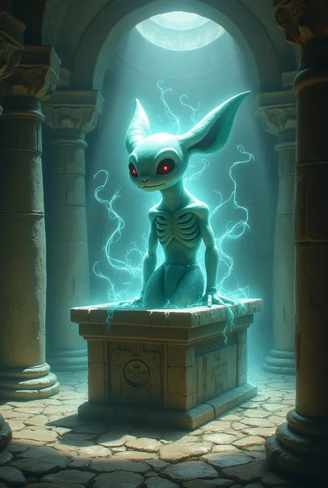 ghost type pokemon based on a possessed tomb