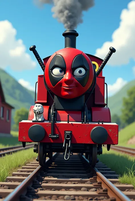 Thomas the train + deadpool