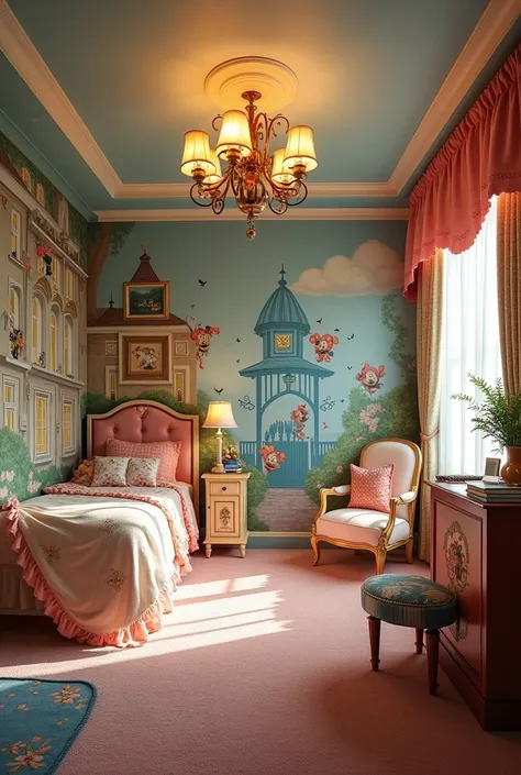 Disney theme room for a kid