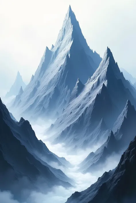 Abstract mountain range..