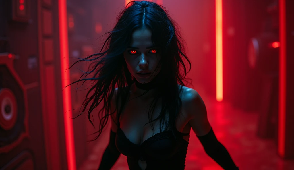 Dance of Temptation：Lilith&#39;s dark techno sound Lilith&#39;s dark techno rhythm、Dancing in jet black costumes。Her figure stands out in the contrast of light and shadow.、Her red eyes shine as if they can see through the darkness of the night.。The way she...