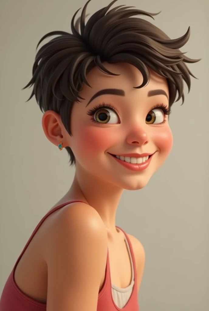 Pixie Cut　　smile　Real　