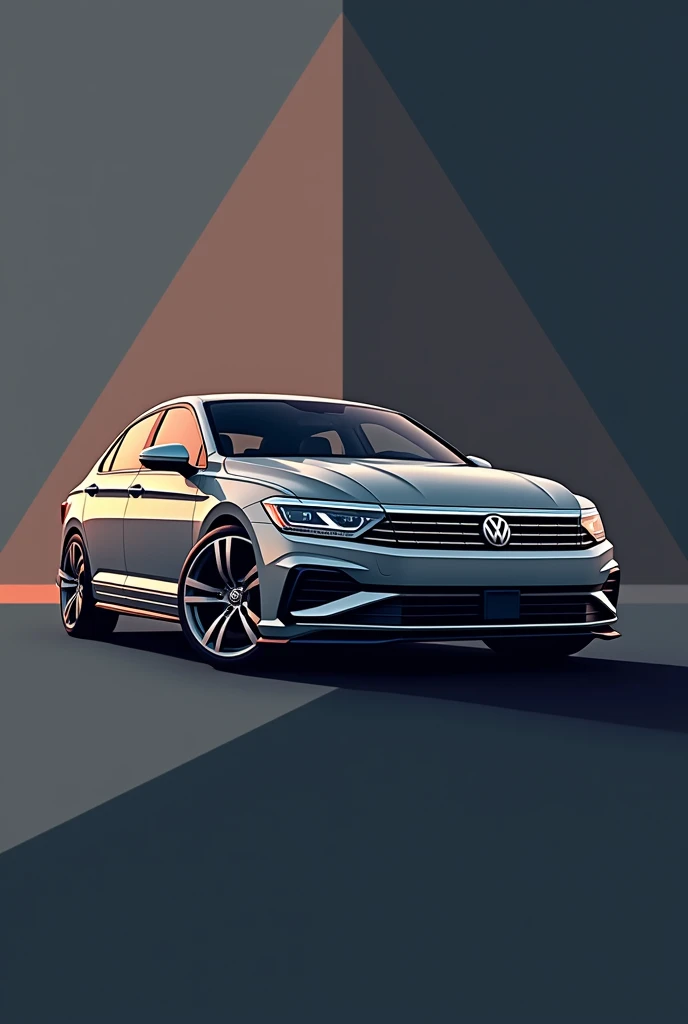 I want to create a logo for my automotive aesthetics which will be called CarBox I want it to have a Jetta in the image 